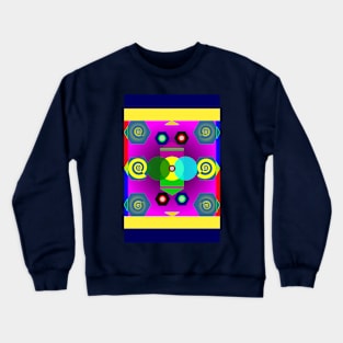 Geometric Trip Crewneck Sweatshirt